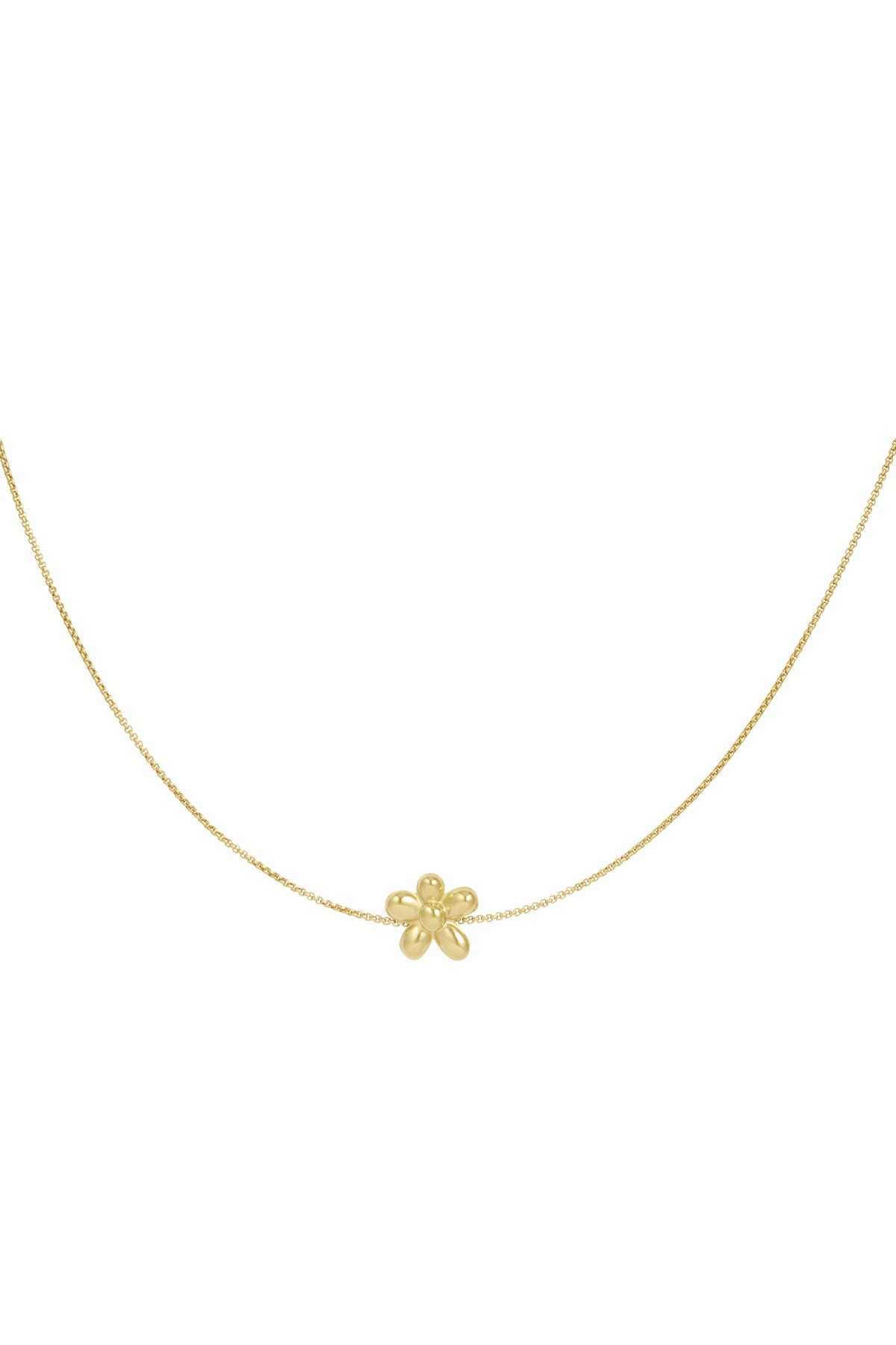 Gold Flower Necklace
