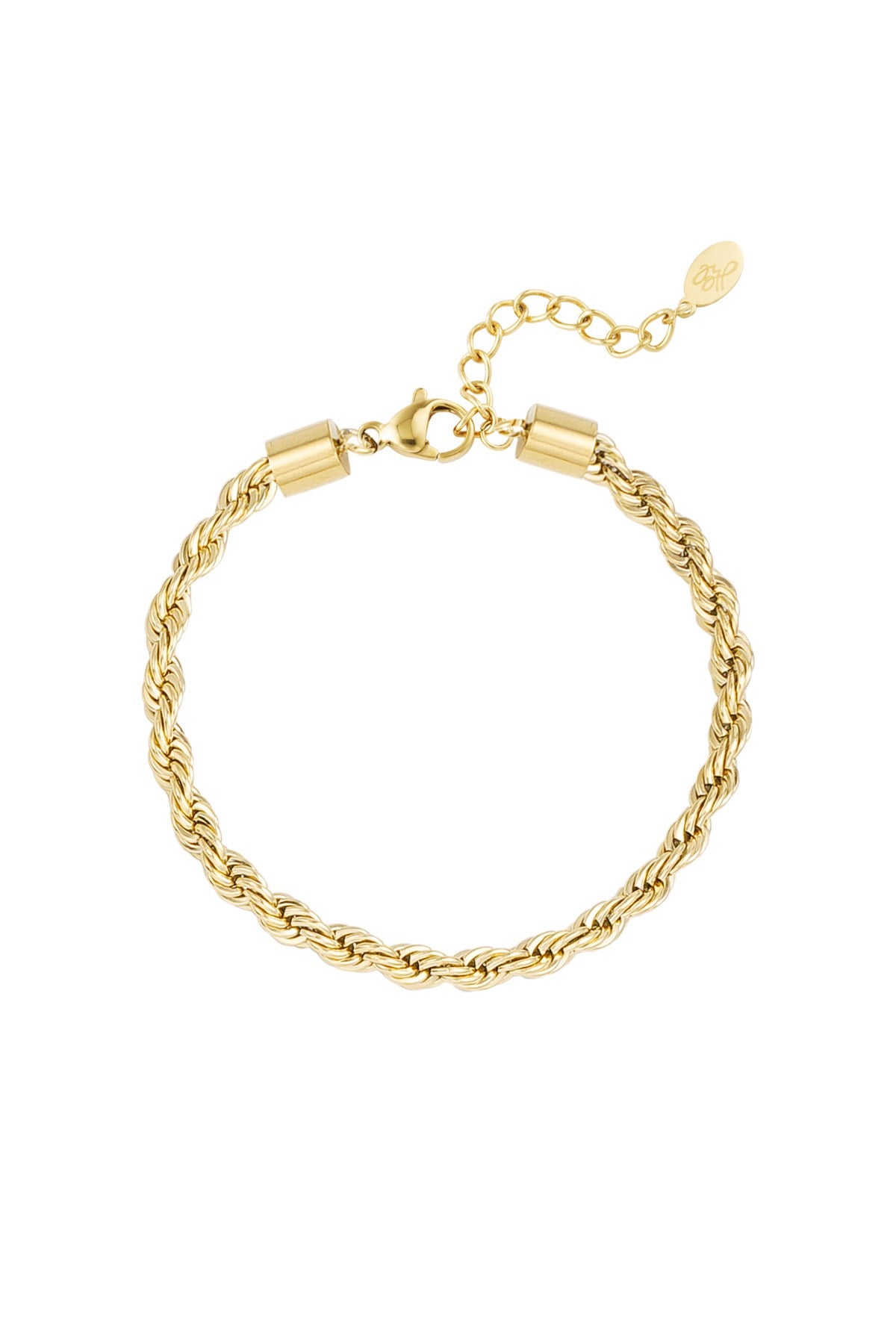 Gold Twist Bracelet