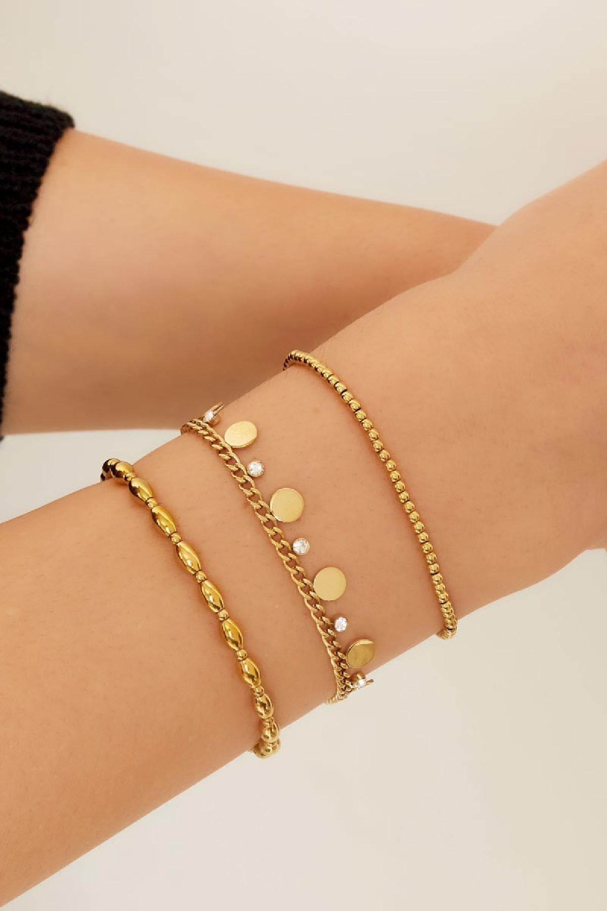 Silver Charm Cubic Zirconia Bracelet