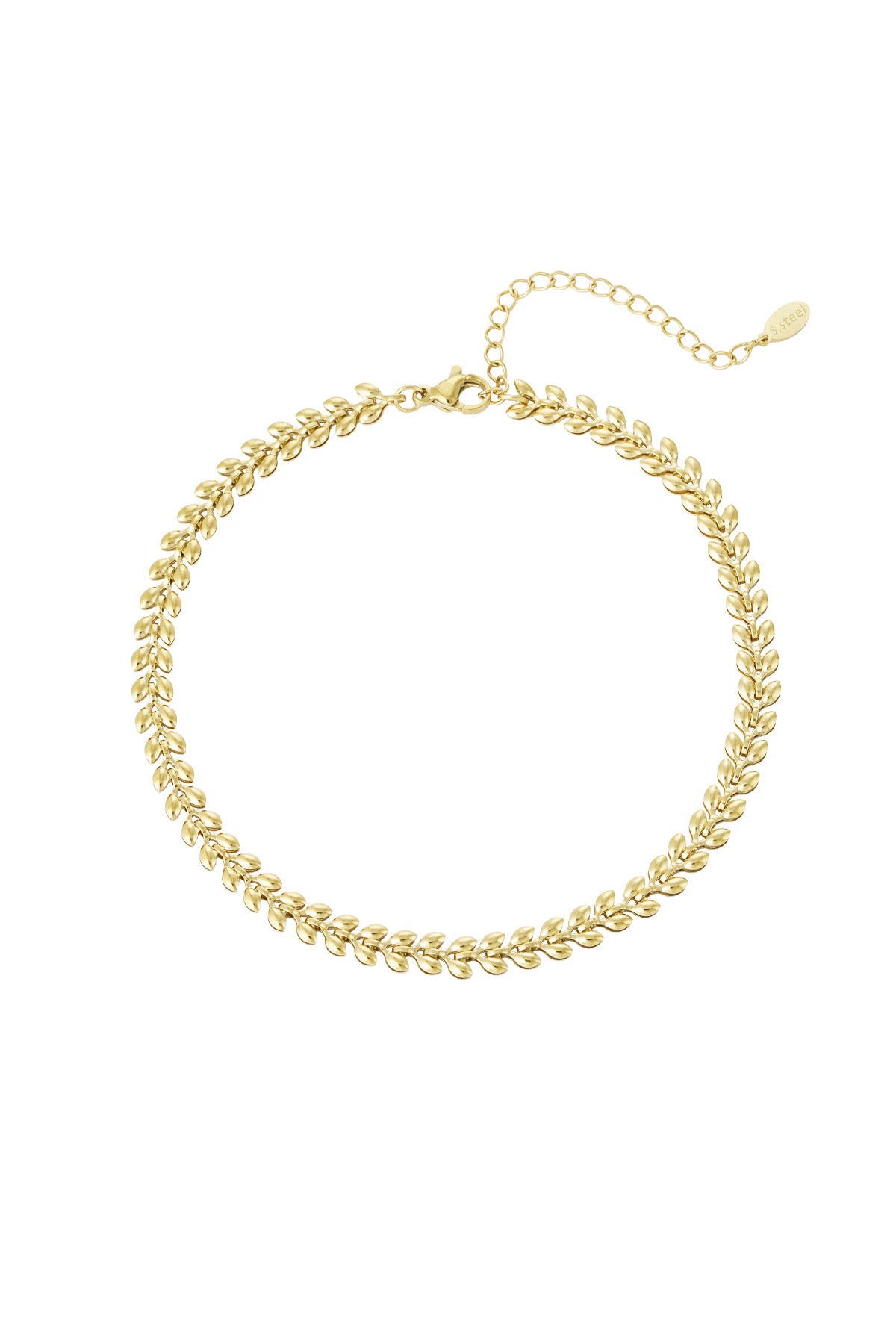 Gold Leaf Anklet