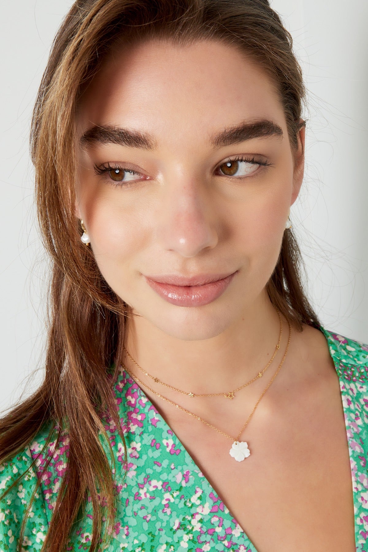 Silver Star Necklace