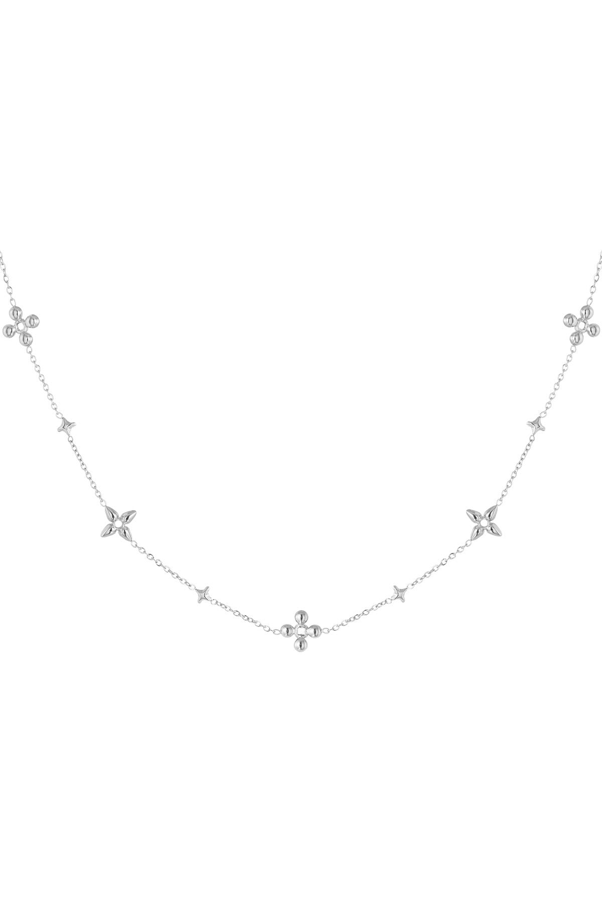 Celeste - Symbol Of Growth Silver Necklace