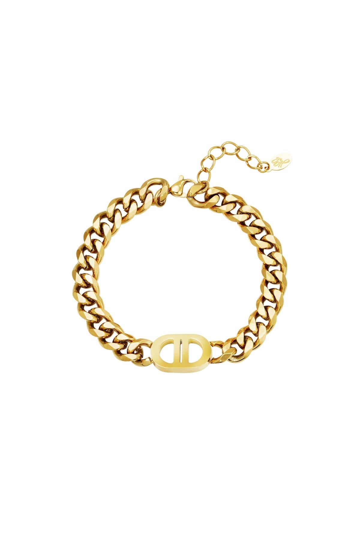 Chunky Gold Link Chain Bracelet