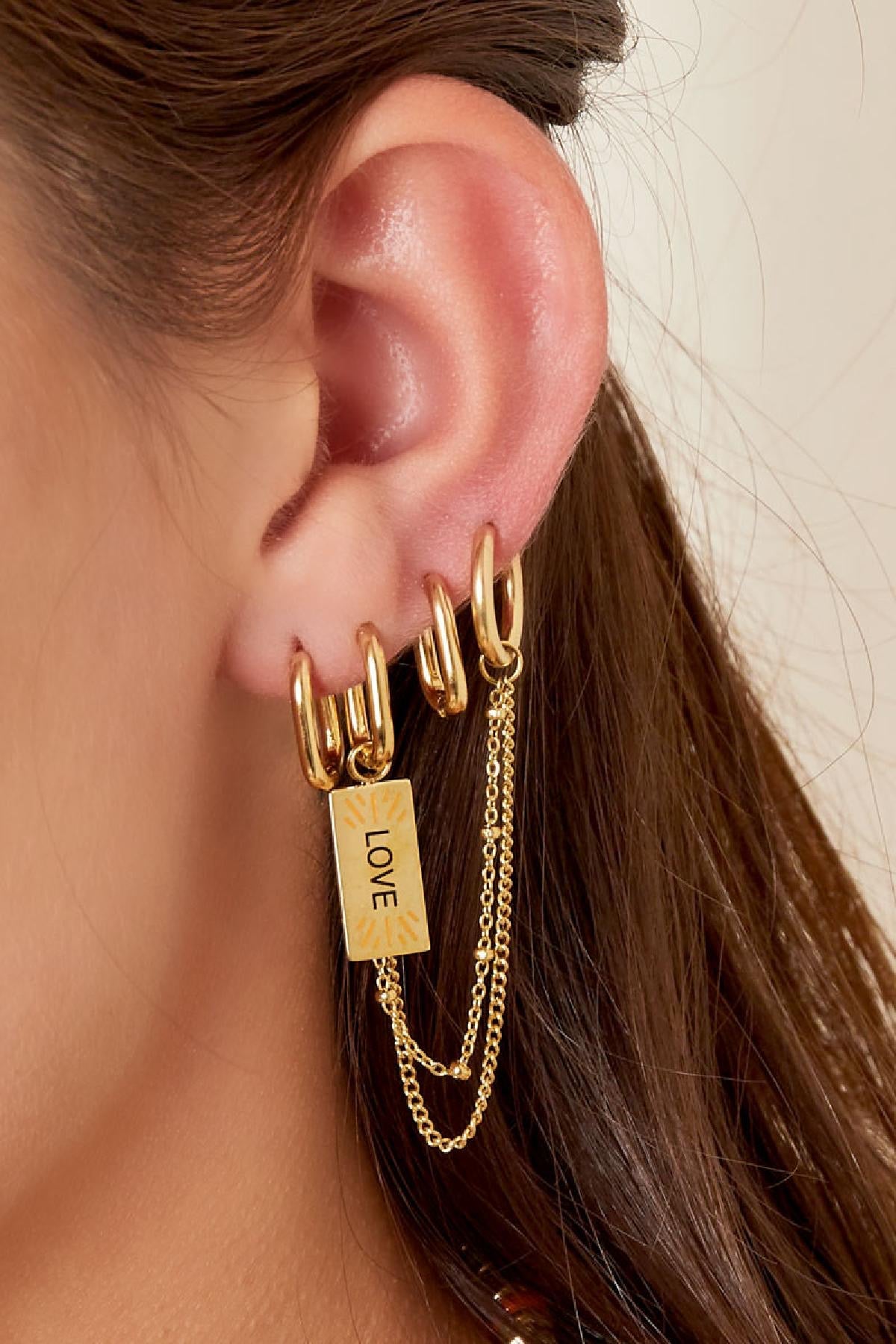 Gold Hoop Earrings