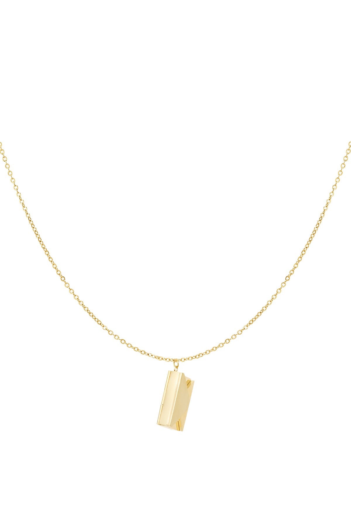 Gold Love Note Necklace