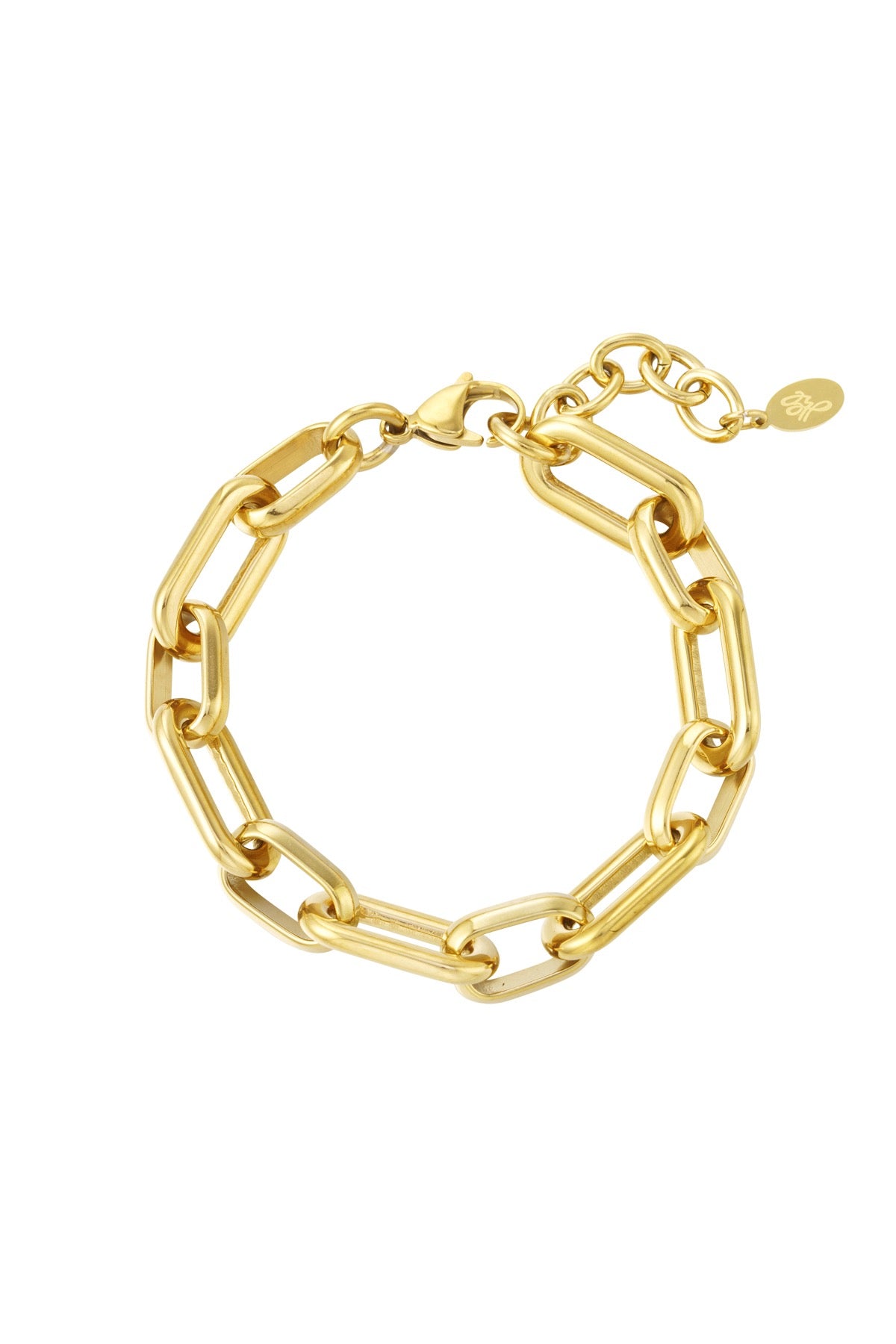 Gold Link Chain Bracelet