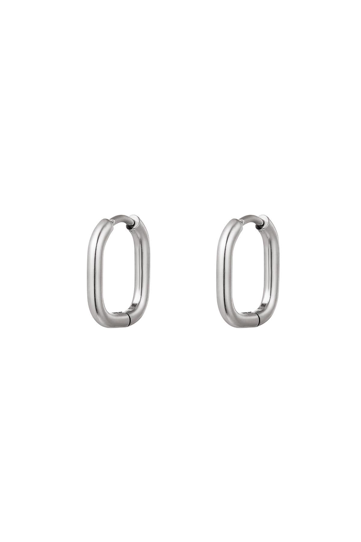 Silver Hoop Earrings