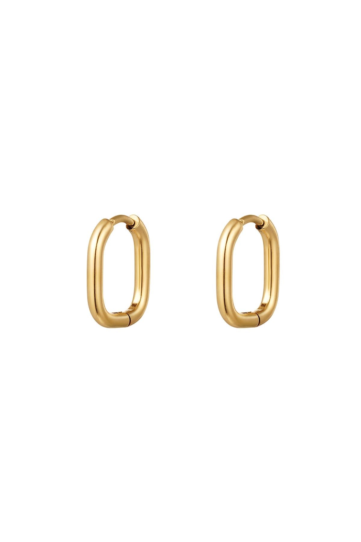 Gold Hoop Earrings