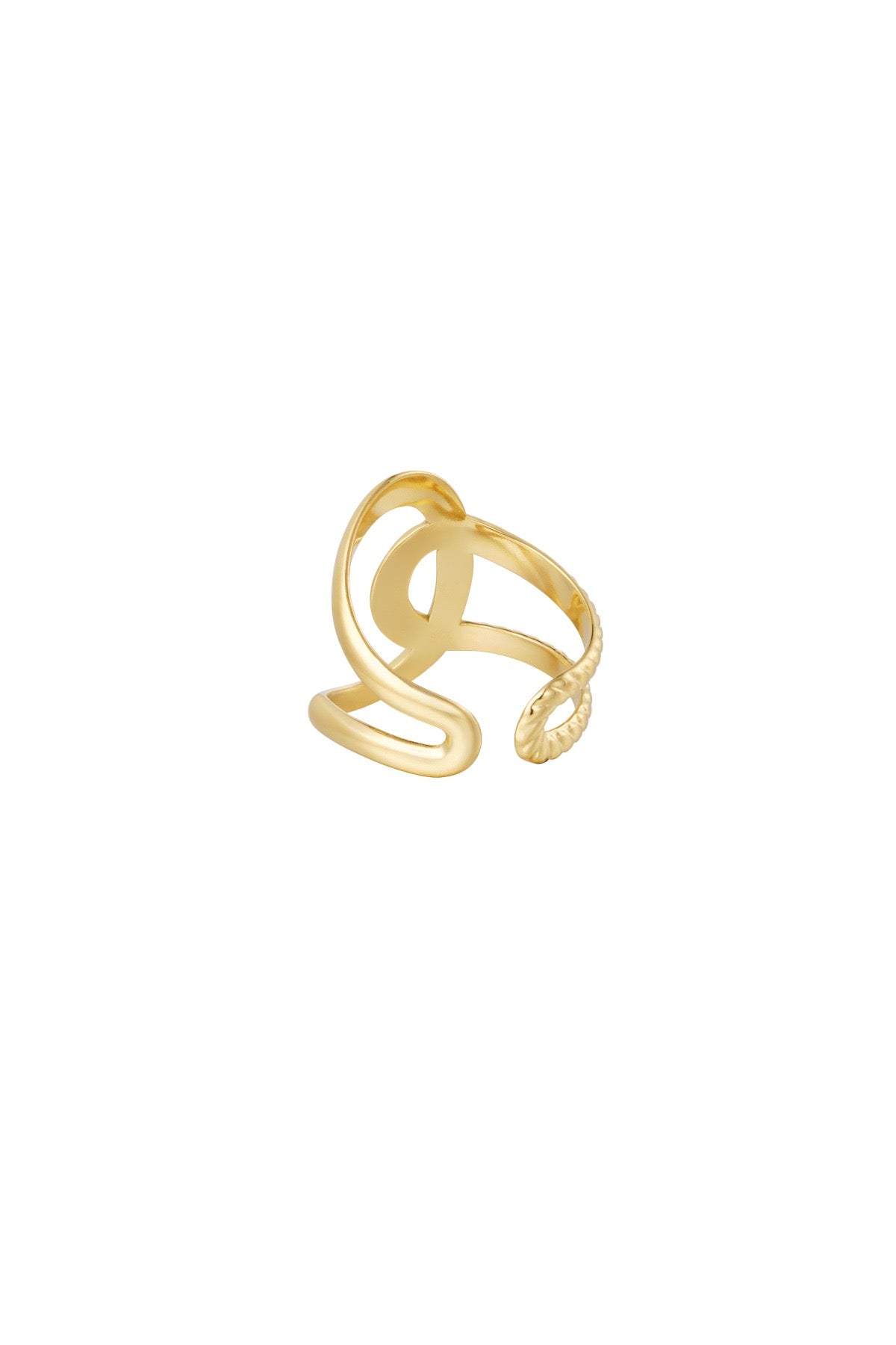 Twisted Adjustable Ring